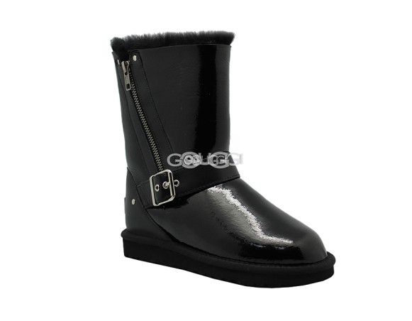 Short Blaise Lacquer Black