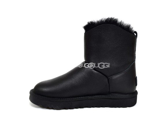 MINI OBLIQUE ZIP Black