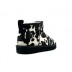 Ultra Mini Cow Print Black