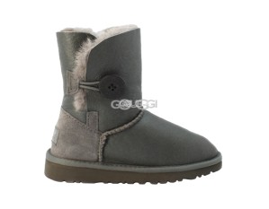Kids Bailey Button Metallic Grey