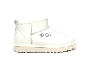 Ultra mini Leather White