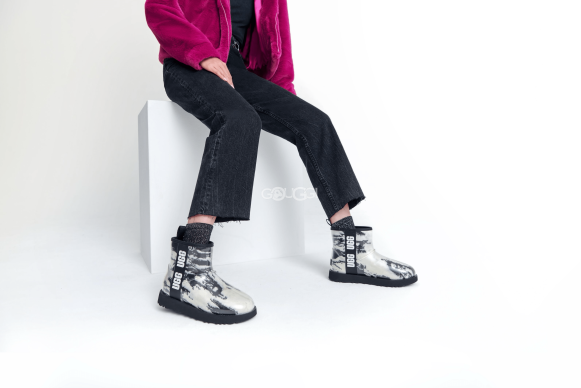 Classic Clear Mini Natural Marble - Black