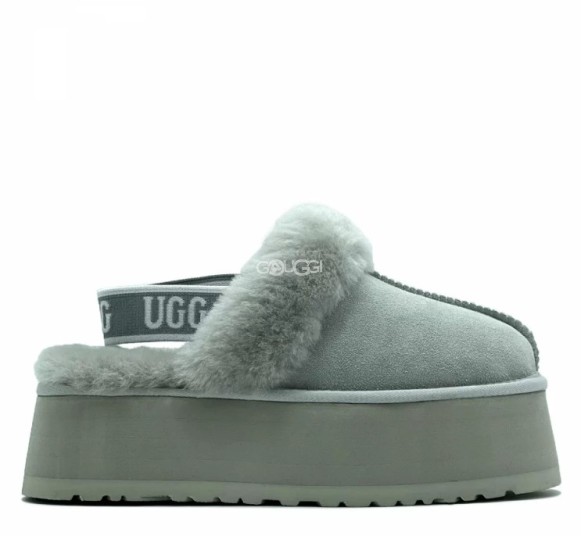 Ugg Funkette Suede Platform Grey Violet