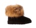 Mini Fox Fur Black III