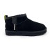 Ugg Women's Ultra Mini Black Zip