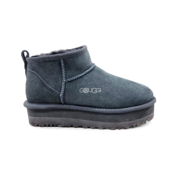 UGG Classic Ultra Mini Platform Dark Grey