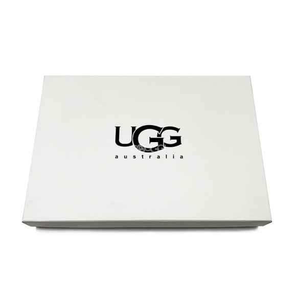 Голубой шарф UGG