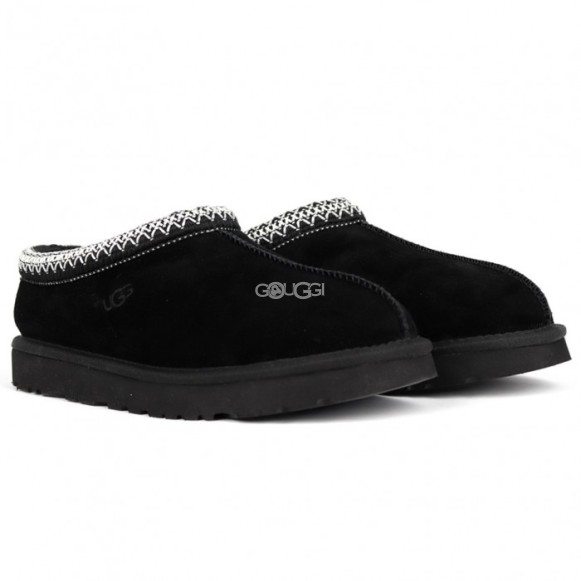Mens Tasman Slipper - Black